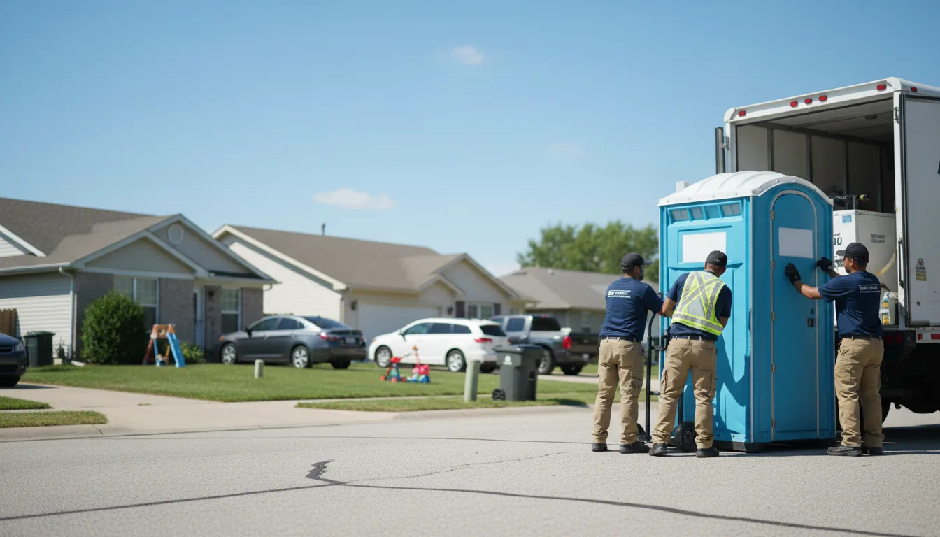 Standard Porta Potty Rentals in Toulon, IL near me